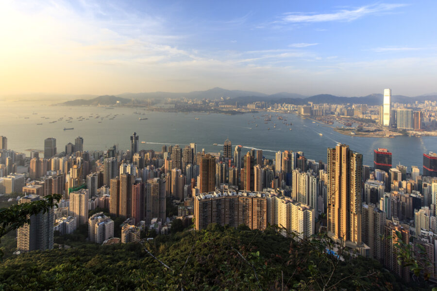 Alan Dargie - Hong Kong View from Peak-1