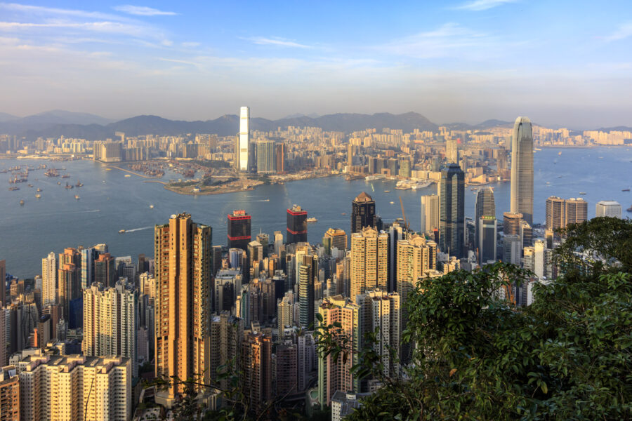 Alan Dargie - Hong Kong View from Peak-2