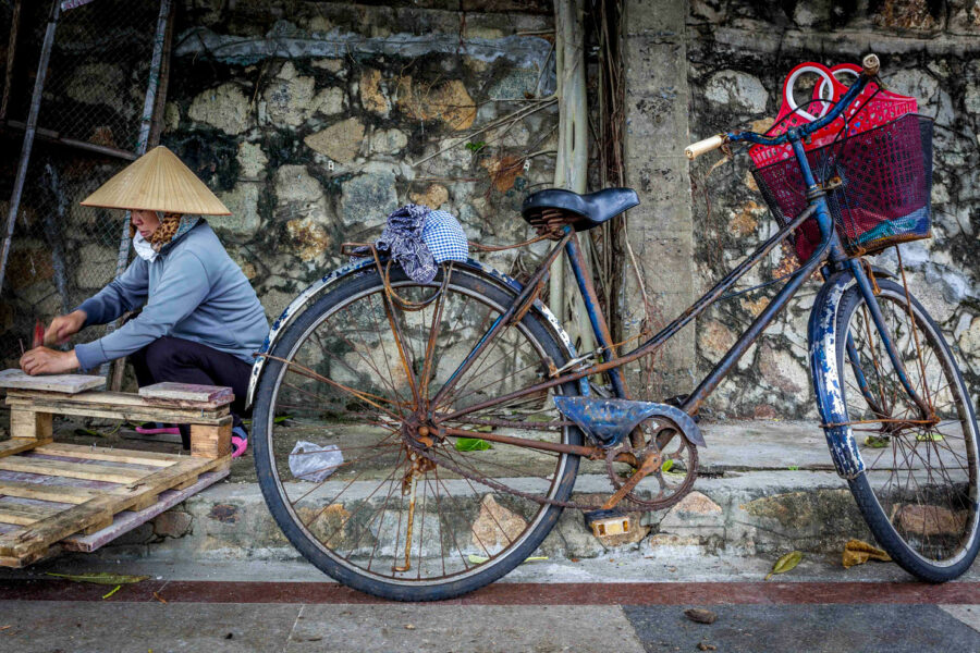 Alan Dargie - Vung Tau Lady and Bike